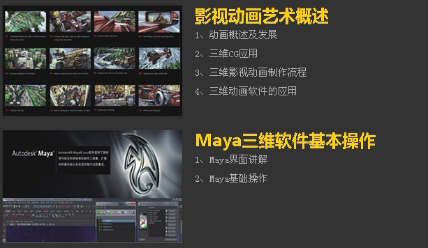 動漫游戲設計師課程設置